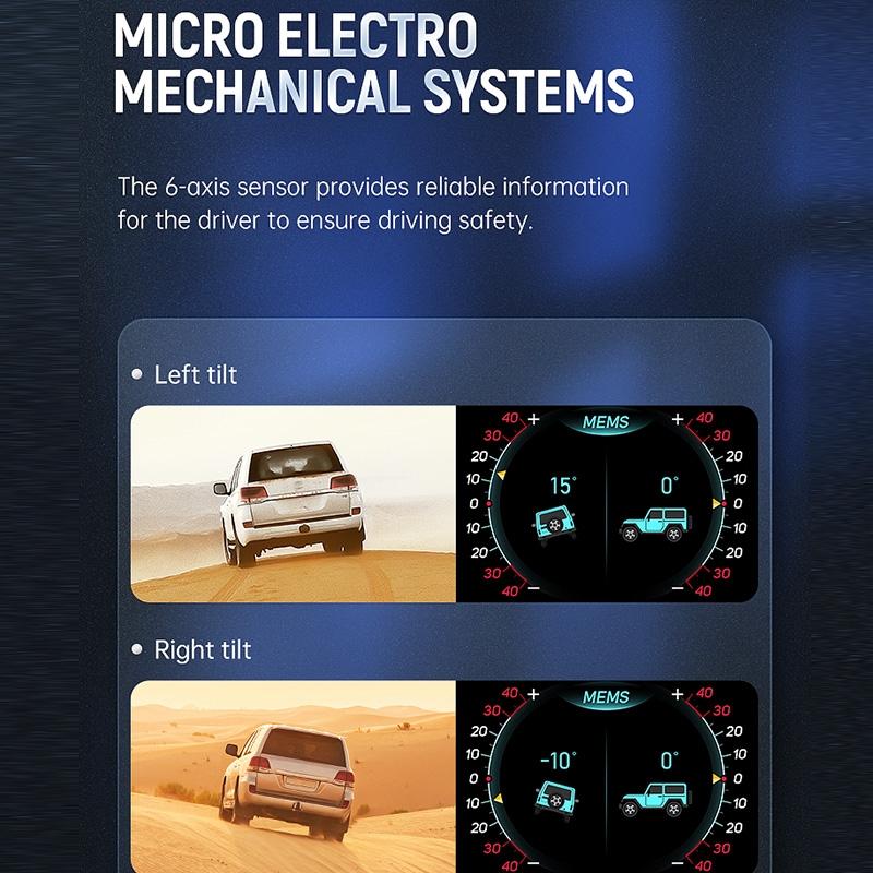 3.5 Inch Car Obdii + Mems + Gps Hud System