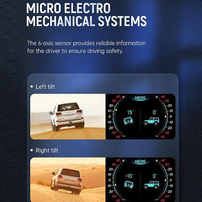 3.5 Inch Car Obdii + Mems + Gps Hud System