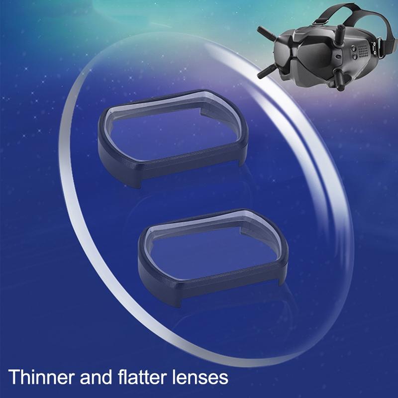 2-pack Aspherical Myopia Lens for Dji Fpv Goggles V2