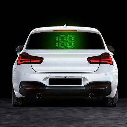 Universal Car Gps Rear Window Speedometer Hud Display