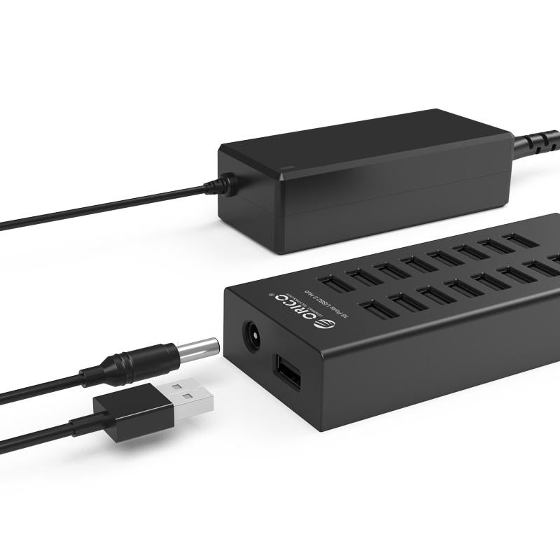16-Port Usb2.0 Hub Expand Your Connectivity