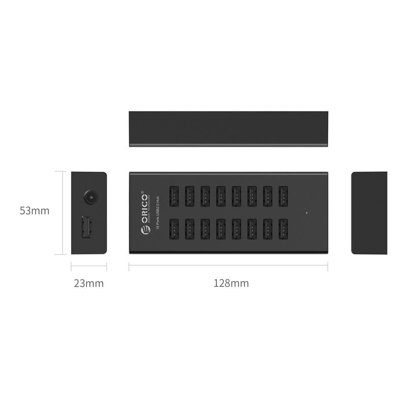 16-Port Usb2.0 Hub Expand Your Connectivity