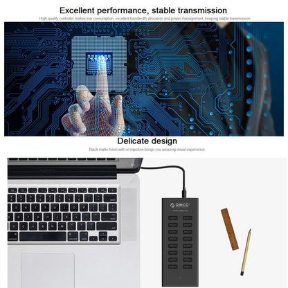 16-Port Usb2.0 Hub Expand Your Connectivity