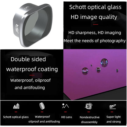 Aluminum Alloy Frame Lens Filter for Dji Fpv