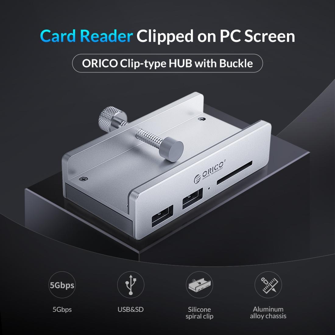 2-Port Usb3.0 Hub With Sd Card Reader