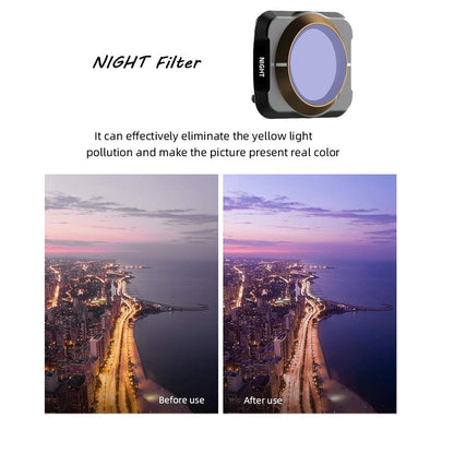 Night Light Pollution Filter for Dji Mavic Air 2 Drone