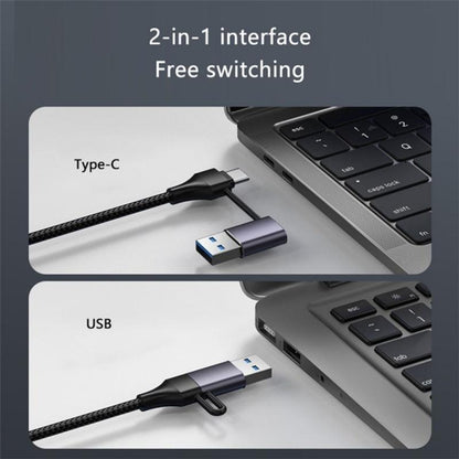 Usb-A / C Docking Station 3X Usb3.0 Usb-C Gigabit