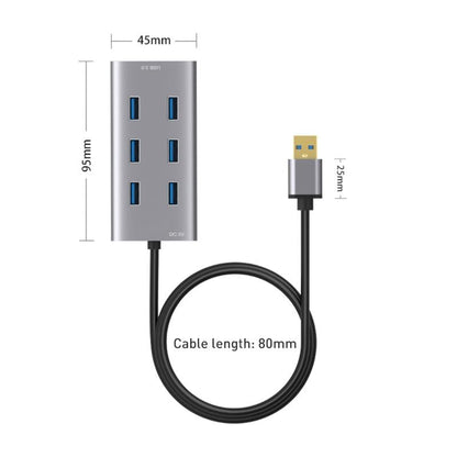7-Port Usb 3.0 Hub With 80Cm Cable