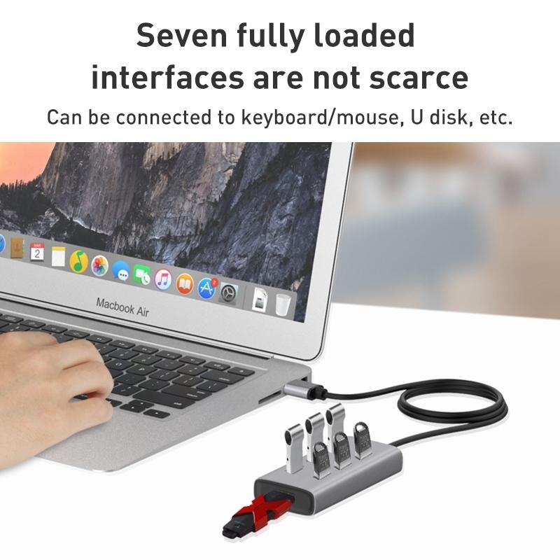 7-Port Usb 3.0 Hub With 80Cm Cable
