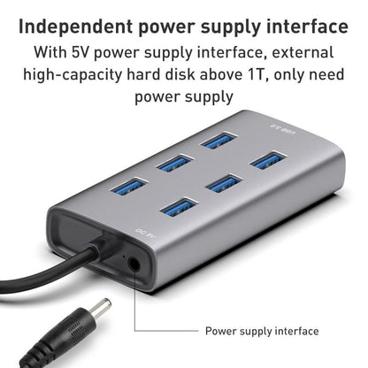 7-Port Usb 3.0 Hub With 80Cm Cable