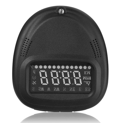 2.0 Inch Car Gps Hud Head Up Display Speed Altitude & Alarm Auto Sleep Satellite Signal