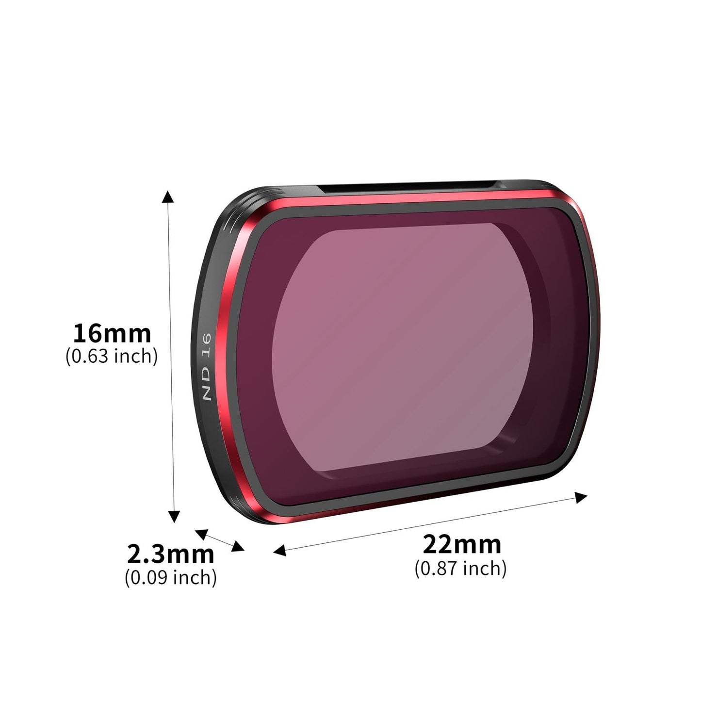 Complete Lens Filter Set for Dji Pocket 3 - Nd16 Nd32 Nd64 Nd256