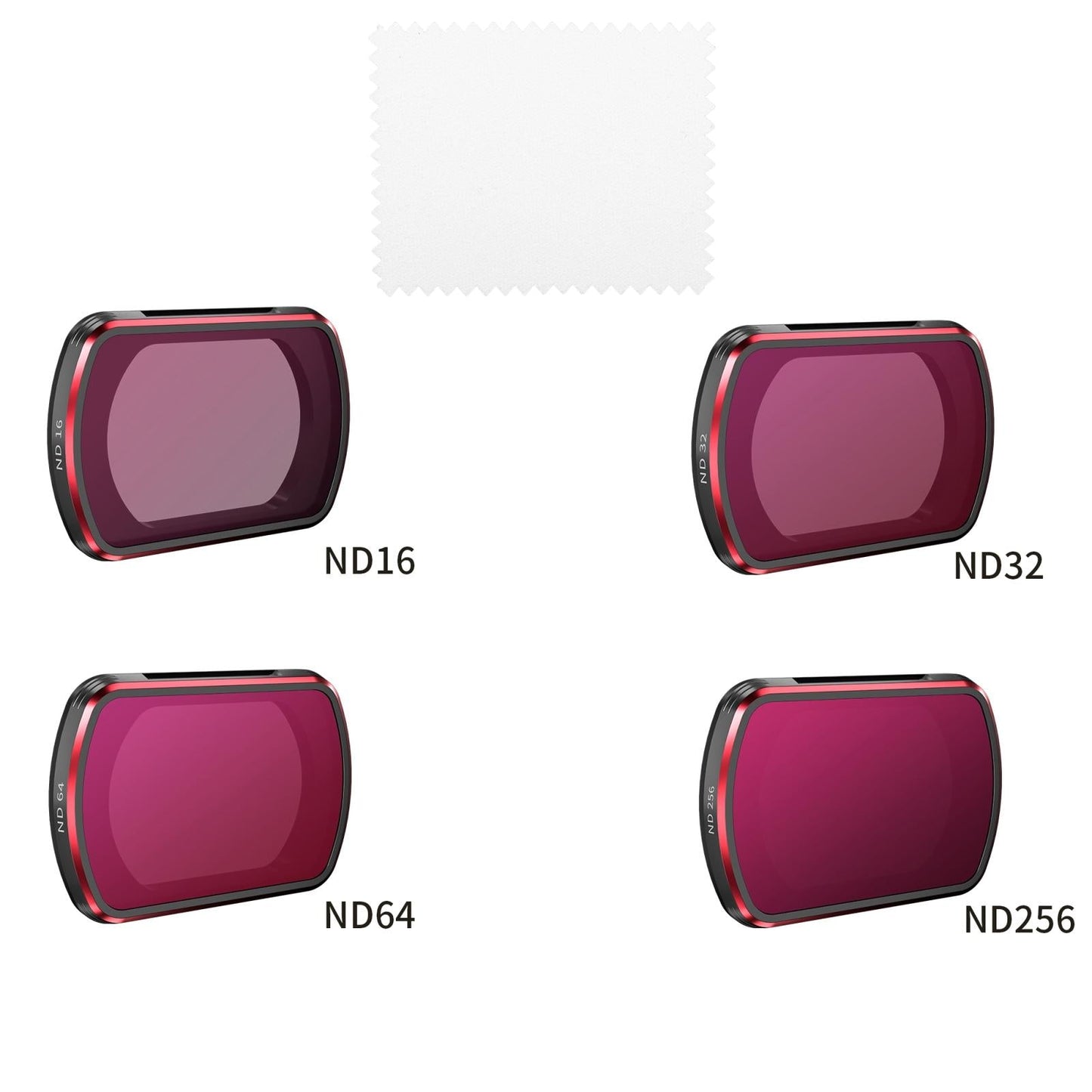 Complete Lens Filter Set for Dji Pocket 3 - Nd16 Nd32 Nd64 Nd256
