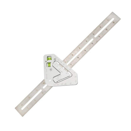 Woodworking Triangle Ruler - Multifunctional Measuring Tool