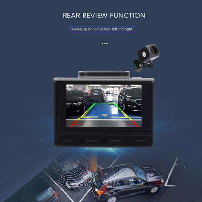 Hd Dual Recording Car Driving Recorder with Wifi & Gps Function - M200