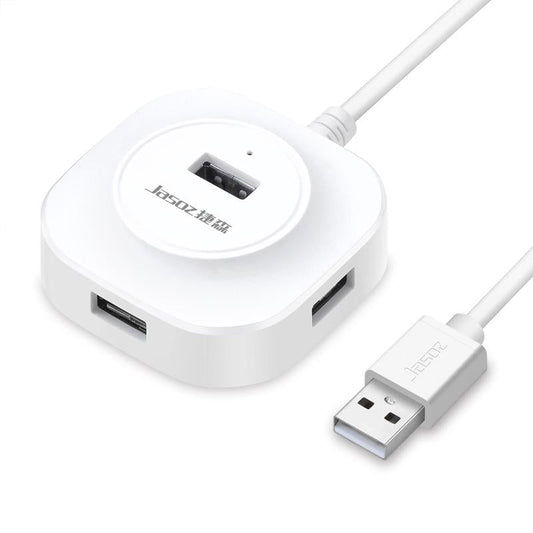 High-Speed 4-Port Usb2.0 Docking Hub White 0.5M