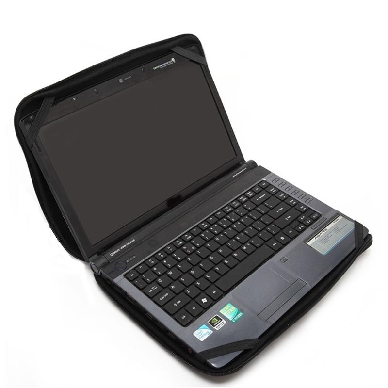 15 Inch Four Corners Laptop Sleeve with Elastic Band - Diving Material