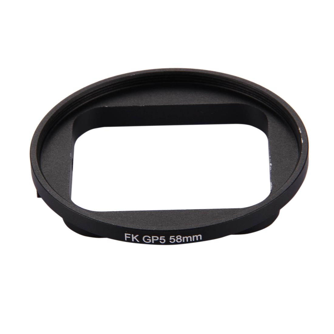 3-in-1 58mm Round Uv Filter with Cap for Gopro Hero7 / 6 / 5