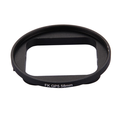 3-in-1 58mm Round Uv Filter with Cap for Gopro Hero7 / 6 / 5