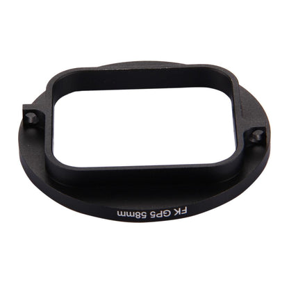 3-in-1 58mm Round Uv Filter with Cap for Gopro Hero7 / 6 / 5