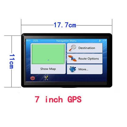 7 Inch Car Gps Navigator 8G + 256M Capacitive Screen - Middle East Map