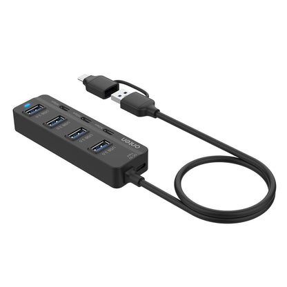 7-Port Usb3.0 + Type-C Docking Station With Otg