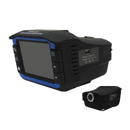 2-in-1 Electronic Dog Driving Recorder with Radar Warning
