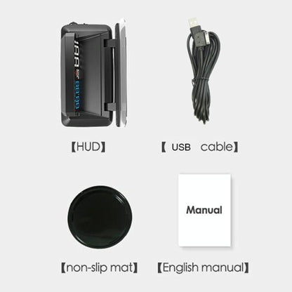 3.5 Inch Car Gps Hud Display Speed Time Distance