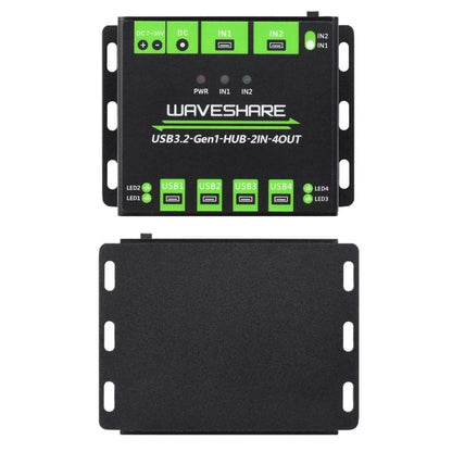 4-Port Usb 3.2 Hub With Dual Host Switching