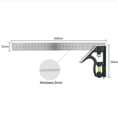 Versatile 300mm Woodworking Angle Tool