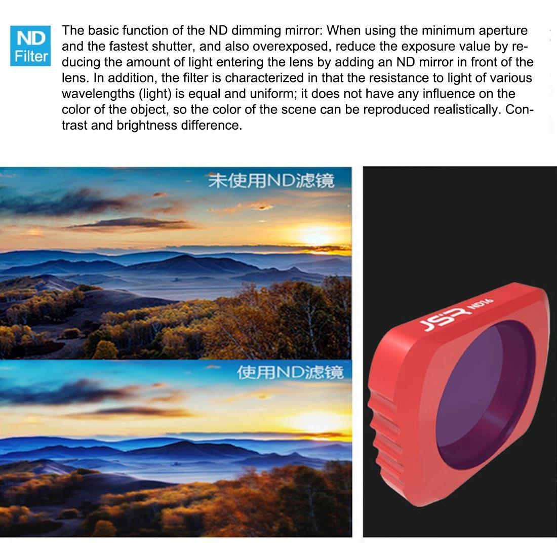 Nd64 Lens Filter for Dji Pocket Camera