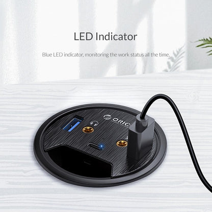 Multi-Function Desktop Power Grommet Hub