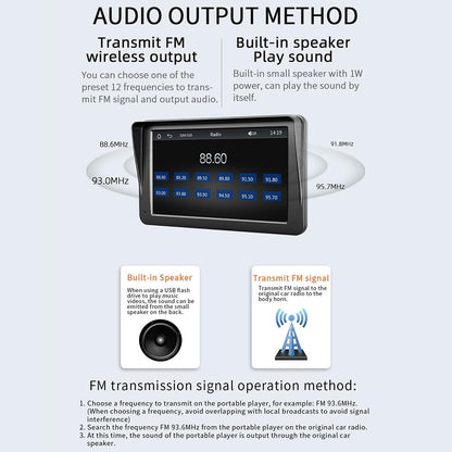 7 Inch Wireless Carplay Bluetooth Mp5 Player - Mobile Interconnection