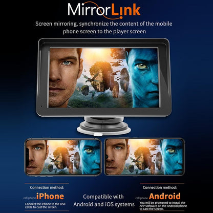 7 Inch Wireless Carplay Bluetooth Mp5 Player - Mobile Interconnection