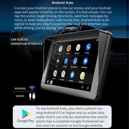 7 Inch Wireless Carplay Bluetooth Mp5 Player - Mobile Interconnection