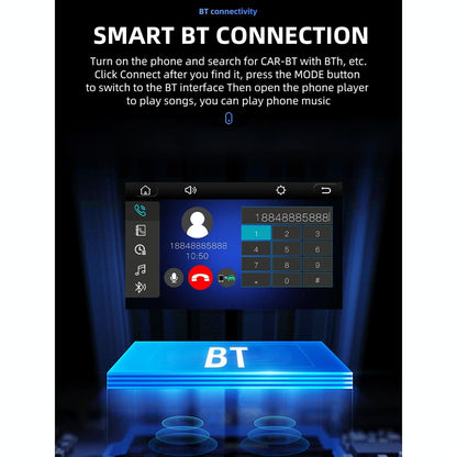 8 Inch Car Mp5 Audio Player Bluetooth / Fm / Sd / Aux / Mirrorlink For Volkswagen