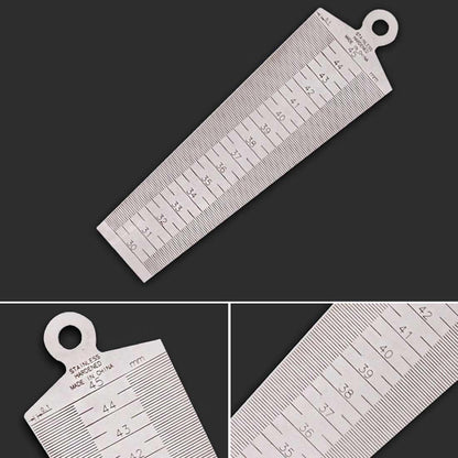 Stainless Steel Taper Gauge for Gap Measurement 30-45mm