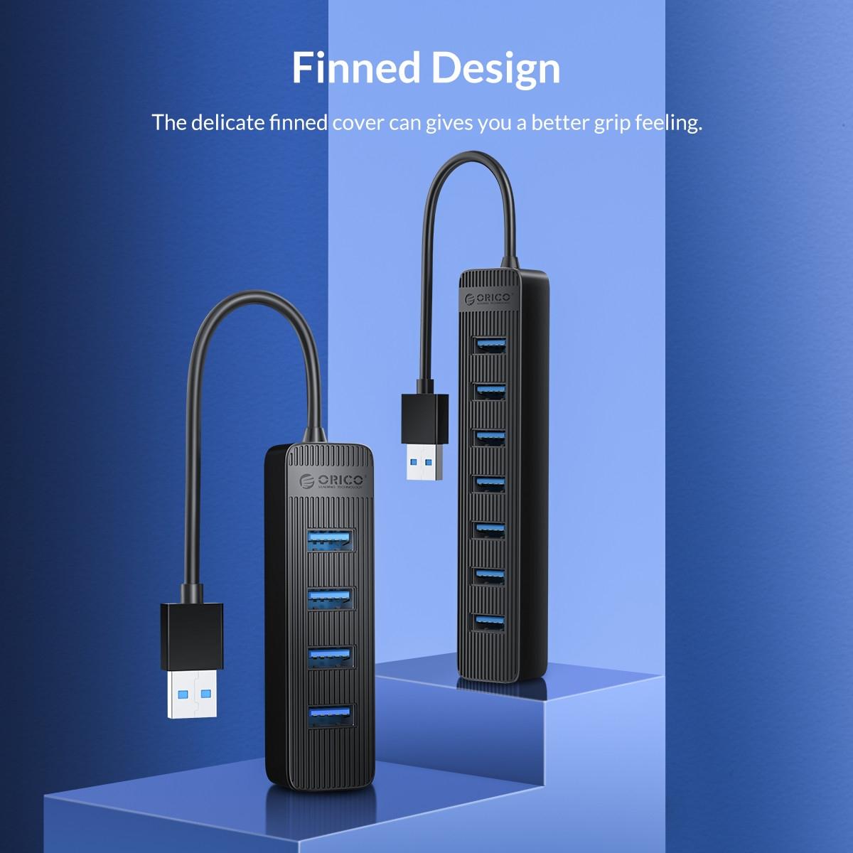 4-Port Usb 3.0 Hub High-Speed Data Transfer