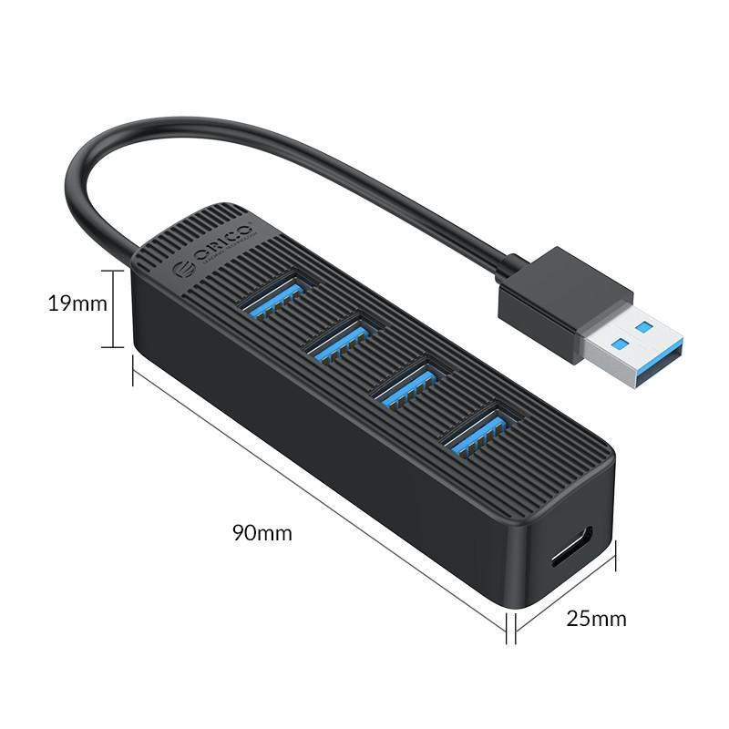 4-Port Usb 3.0 Hub High-Speed Data Transfer