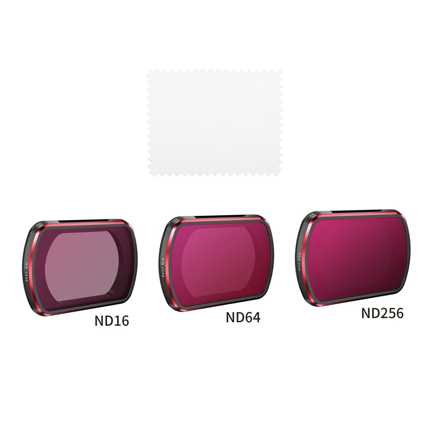 Complete Lens Filter Set for Dji Pocket 3 - Nd16 Nd64 and Nd256