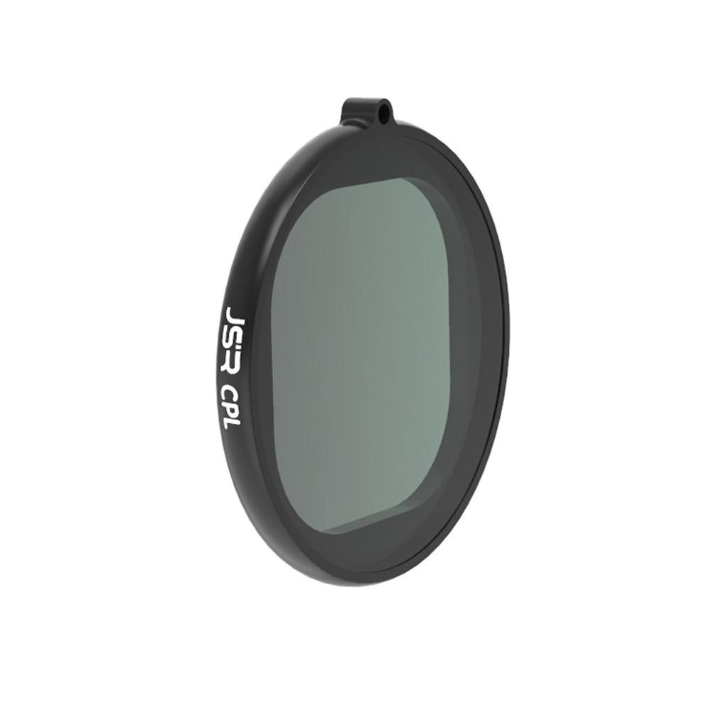 Round Housing Filter for Gopro Hero8 with Cpl Lens