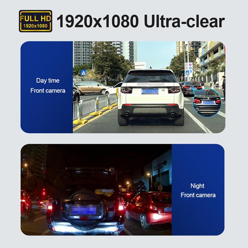 1080p Hd Night Vision Wifi Driving Recorder - 3.16 Inch