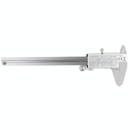 Digital Display Vernier Caliper - 0-150mm Stainless Steel - Green