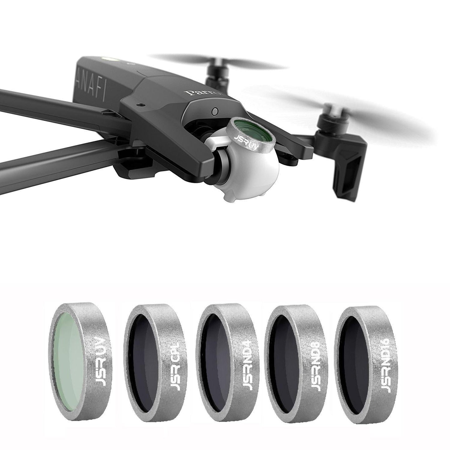 Parrot Anafi Drone with an Nd32 Effect Filter