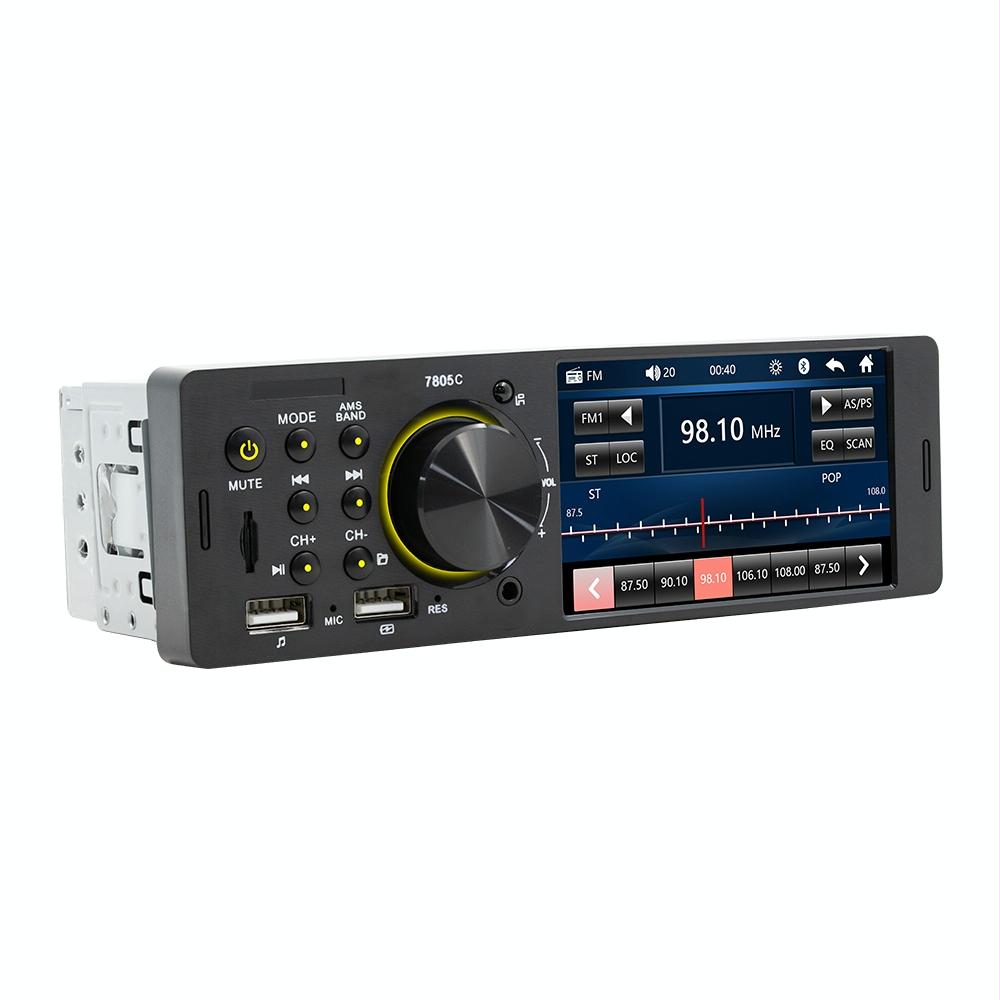 4.1 Inch Touch Screen Car Mp5 Player Fm & Bluetooth Tf Card Remote Control