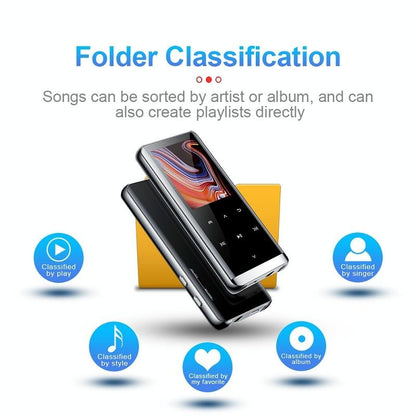 High Def Noise Reduction Mp4 Player 8Gb Record / E Book / Tf No Bluetooth