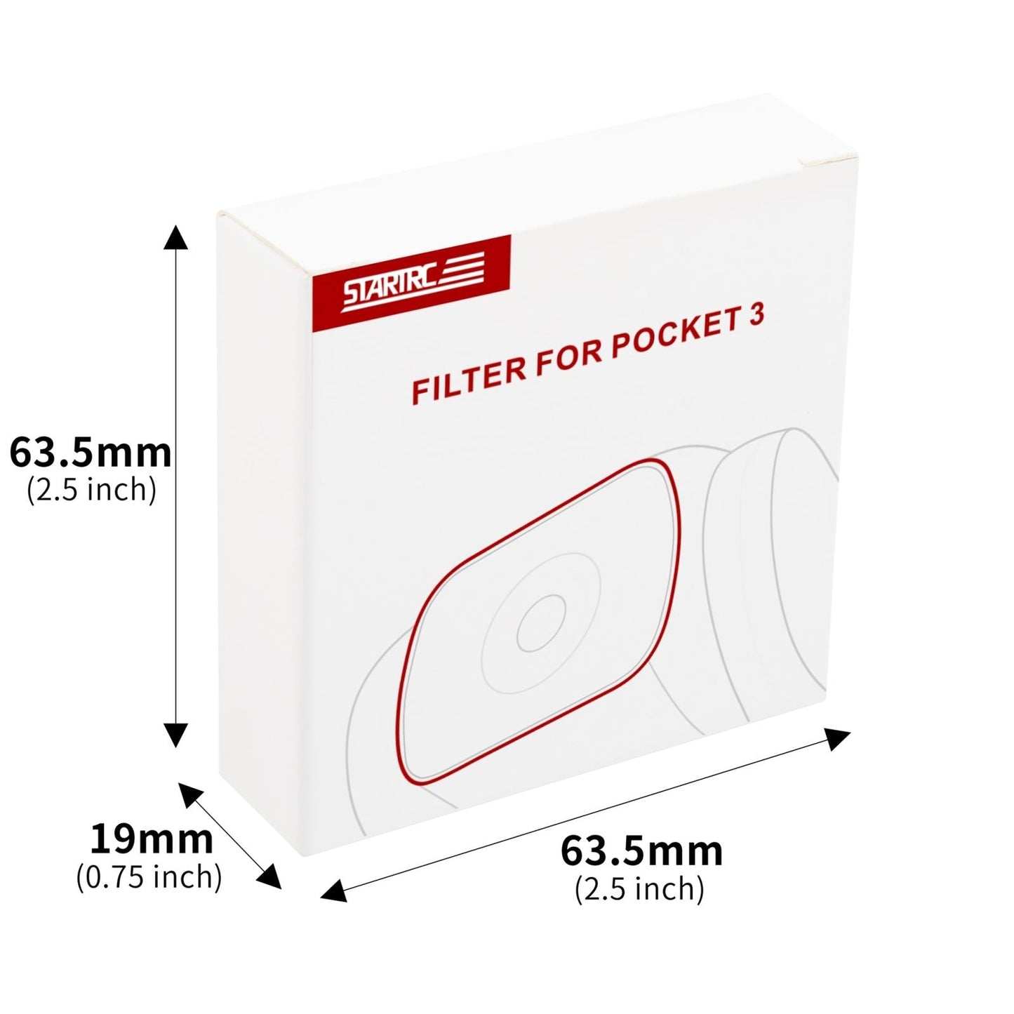 3rd Gen Dji Pocket Filter - 1 / 4