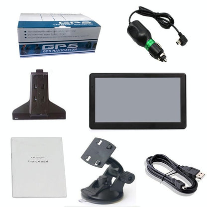 7 Inch Car Gps Navigator - 8G + 256M Capacitive Screen - High Configuration - South America Map