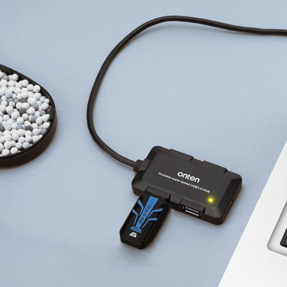 Usb 3.0 X 4 Adapter Onten 8102B Compatible
