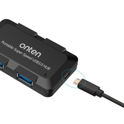 Usb 3.0 X 4 Adapter Onten 8102B Compatible